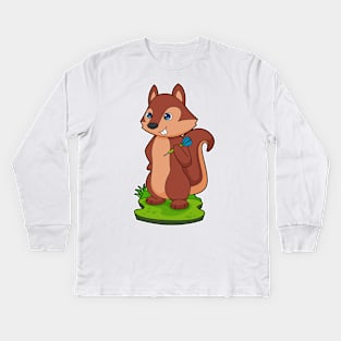 Squirrel Darts Dart Kids Long Sleeve T-Shirt